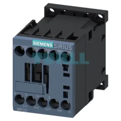 Siemens 3RT2017-1AV01 Power Contactor 12A, 5.5 kW, 3-Pole AC-3, 400V