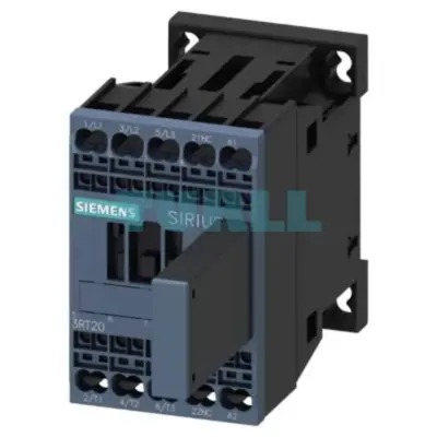 Siemens 3RT2017-2EP02 Power Contactor 12A, 5.5kW, 3-Pole, 230V AC with RC Element