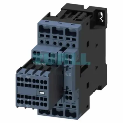 Siemens 3RT2024-2BB44 Power Contactor 3-Pole, 12A, 5.5kW / 400V, 24V DC Coil