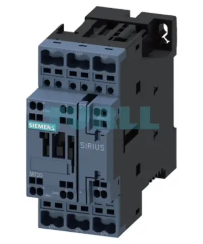 Siemens 3RT2025-2NF30 Power Contactor 17A, 7.5kW, 3-Pole with Integrated Varistor