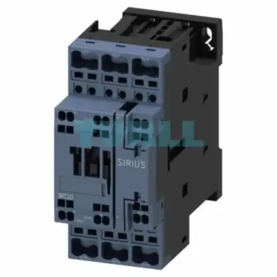 Siemens 3RT2026-2AL20-1AA0 Power Contactor 25A, 11kW, 3-Pole, 230V AC, Auxiliary Contacts