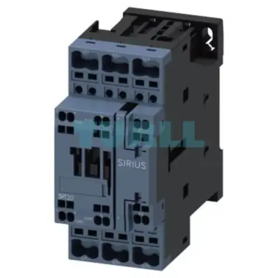 Siemens 3RT2028-2AP60 Power Contactor 3-Pole, 38A, 18.5 kW, 220V AC