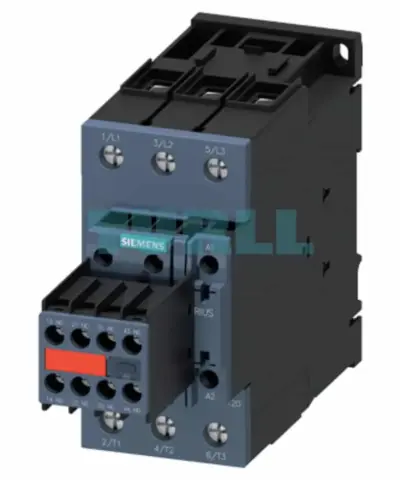 Siemens 3RT2035-1CK64-3MA0 Power Contactor 41A, 3-Pole, Varistor, Auxiliary Contacts