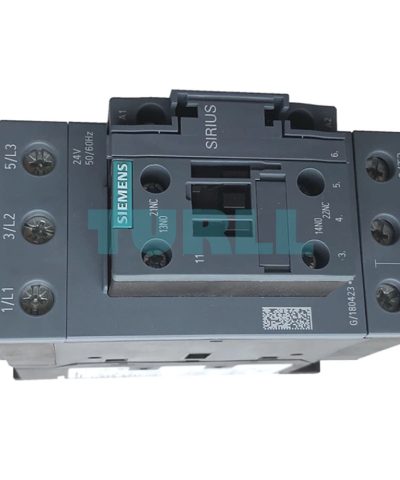 Siemens 3RT2037-1NF30 Power Contactor 65A, 30 kW / 400V, 3-Pole, Integrated Varistor