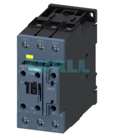 Siemens 3RT2037-1SB30 Power Contactor 65A, 3-Pole, 30kW/400V, Integrated Varistor