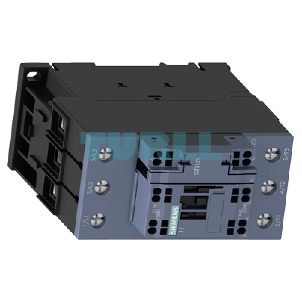 Siemens 3RT2037-3AB00 Power Contactor 65A, AC-3, 30kW, 400V, 3-Pole, 24V AC Coil, S2 Size Original Brand New 2 Siemens 3RT2037-3AB00 Power Contactor 65A, AC-3, 30kW, 400V, 3-Pole, 24V AC Coil, S2 Size