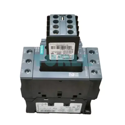 Siemens 3RT2038-1AK64 Power Contactor 80A, 37kW, 3-Pole with Auxiliary Contacts