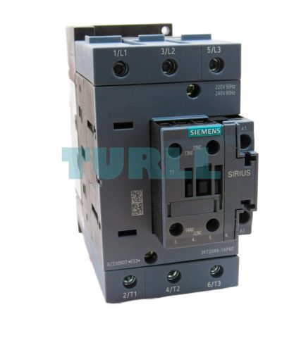 Siemens 3RT2045-1AP60 Power Contactor 80A, 37kW / 400V, 3-Pole, AC-3, Screw Terminal
