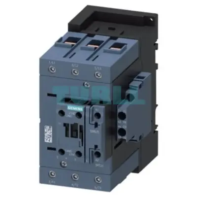 Siemens 3RT2046-1AL26 Power Contactor 3-Pole, 95A, 45kW, 230V AC, AC-3, S3 Size