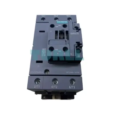 Siemens 3RT2046-1AP00 Power Contactor 3-Pole, 95A, 45kW, 230V AC, S3 Size