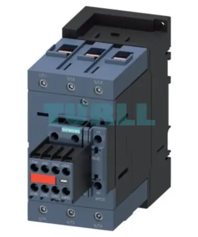 Siemens 3RT2047-1AP04-3MA0 Power Contactor 110A, 55kW, 3-Pole, 230V AC, Auxiliary Contacts