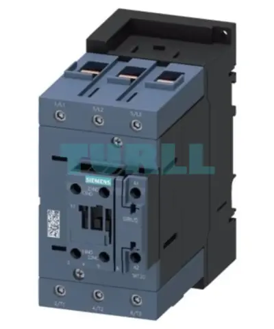 Siemens 3RT2047-1NP30 Power Contactor 110A, 55kW, 3-Pole, AC-3e/AC-3, Integrated Varistor