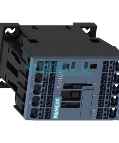 Siemens 3RT2517-2BM40 Power Contactor 4-Pole, AC-3, 12A, 5.5kW / 400V, 220V DC, Spring-Loaded Terminal