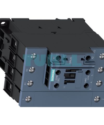 Siemens 3RT2535-1AG20 Power Contactor 35A, AC-3, 18.5 kW / 400V, 4-Pole, 110V AC