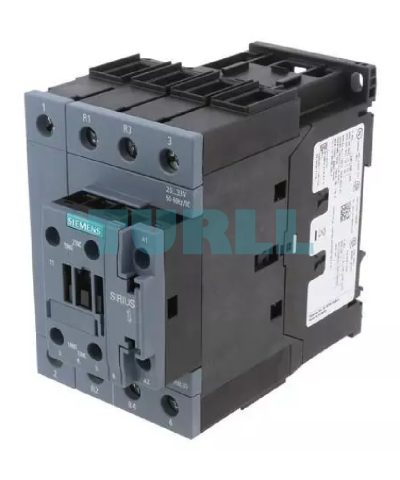 Siemens 3RT2536-1NB30 Power Contactor 41A, 4-Pole, AC-3, 22 kW / 400V, Integrated Varistor
