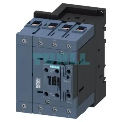 Siemens 3RT2545-1AB00 Power Contactor AC-3, 80A, 37 kW, 400V, 4-Pole, 24V AC Coil, S3 Size