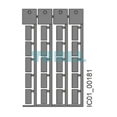 Siemens 3RT2900-1SB10 Device Identification Labels, SIRIUS Devices, 10x7 mm, Titanium Gray