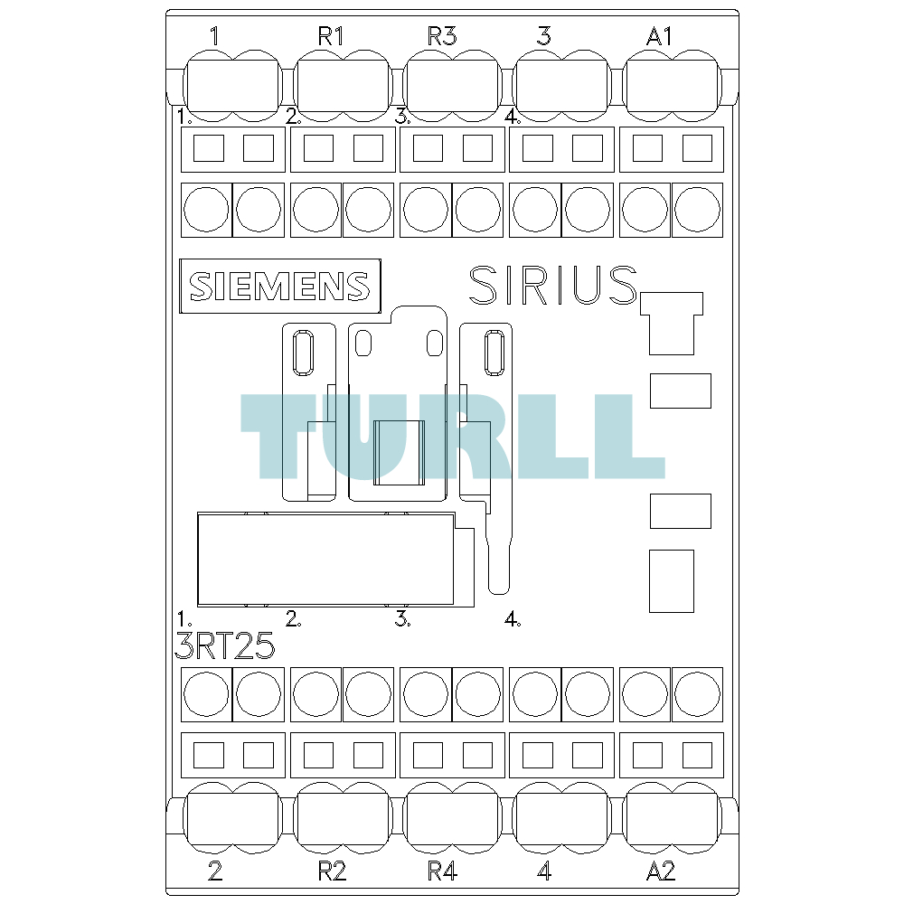 Siemens 3RT2517-2AP00 Power Contactor AC-3, 12A, 5.5 kW/400V, 4-Pole, 230V AC, S00 Original Brand New 4 Siemens 3RT2517-2AP00 Power Contactor AC-3, 12A, 5.5 kW/400V, 4-Pole, 230V AC, S00