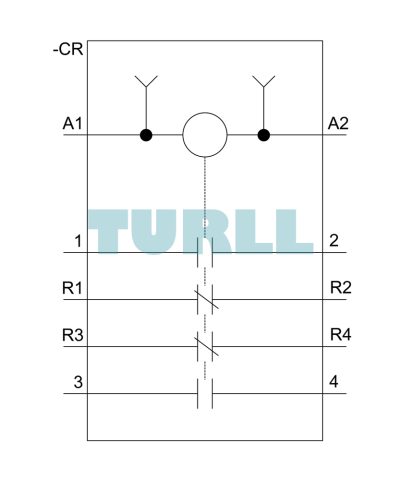 Siemens 3RT2518-1AK60 Power Contactor 16 A, 7.5 kW, 4-Pole, 110 V AC / 120 V AC