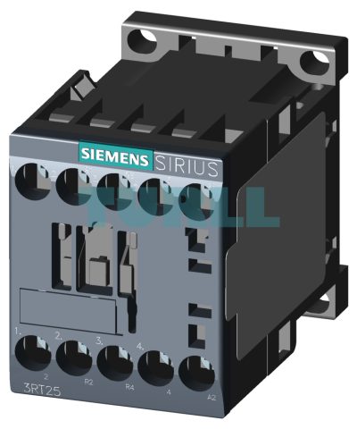 Siemens 3RT2518-1AK60 Power Contactor 16 A, 7.5 kW, 4-Pole, 110 V AC / 120 V AC