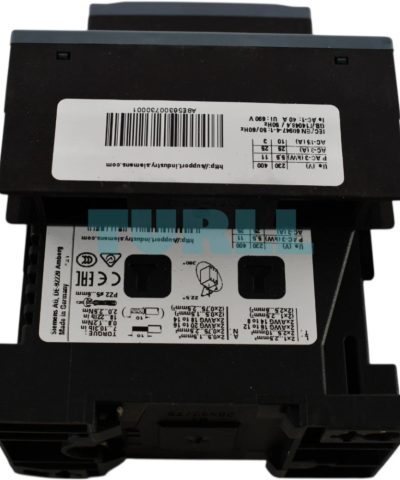 Siemens 3RT2526-1BB40 Power Contactor 25A, 11kW / 400V, 4-Pole, 24V DC, Screw Terminal