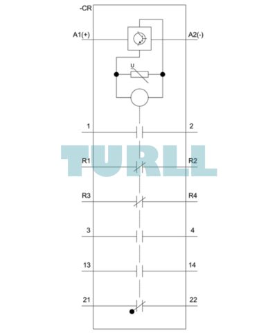Siemens 3RT2526-2XJ40-0LA2 Traction Contactor AC-3, 25A, 11kW/400V, 4-Pole, 72V DC, Varistor