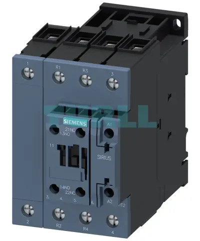 Siemens 3RT2536-1AB00 Power Contactor 4-Pole, 41A, 22kW / 400V, 24V AC Coil