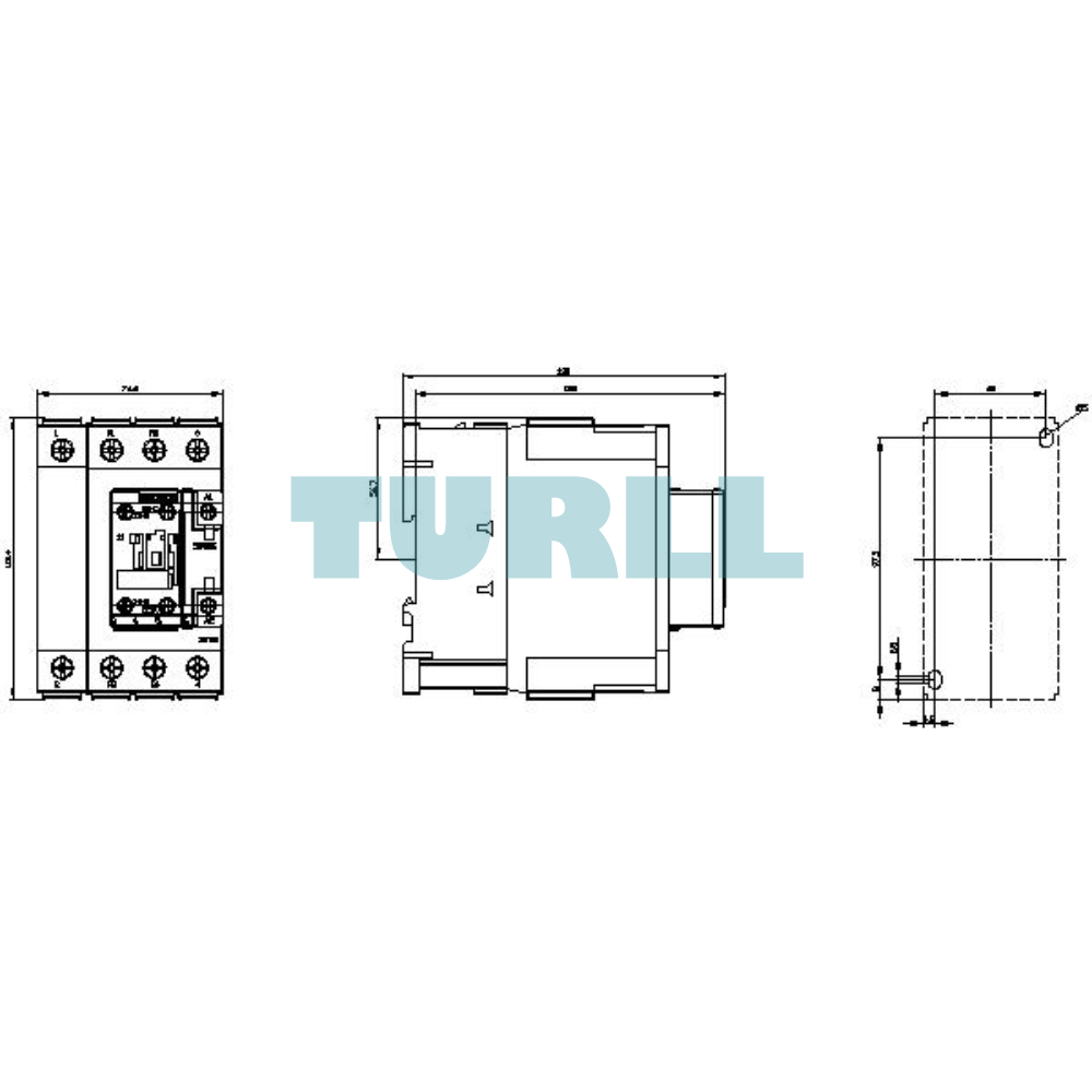 Siemens 3RT2536-1AP00 Power Contactor 41A AC-3, 22 kW/400V, 4-Pole, 230V AC, S2 Size Original Brand New 4 Siemens 3RT2536-1AP00 Power Contactor 41A AC-3, 22 kW/400V, 4-Pole, 230V AC, S2 Size Original Brand New - Image 4