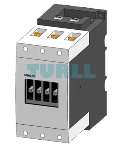 Siemens 3RT5046-1AK20 AC Contactor 120V, 3-Pole, 45 kW, Size S3, Screw Terminal