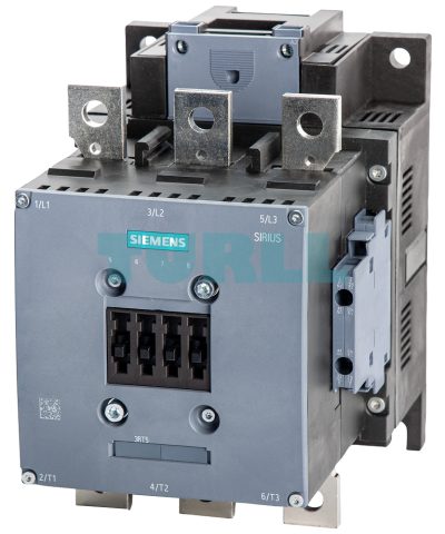 Siemens SIRIUS 3RT5066-6AM36 Power Contactor, Size S10, 3-Pole, 160 kW, 200-220V AC/DC Coil