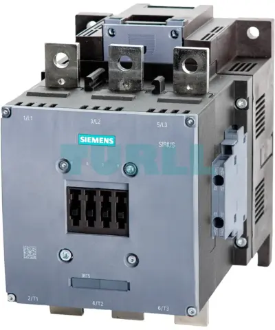 Siemens 3RT5076-6AD36 Contactor 42-48V AC/DC, 3-Pole, 2 kW, S12 Size