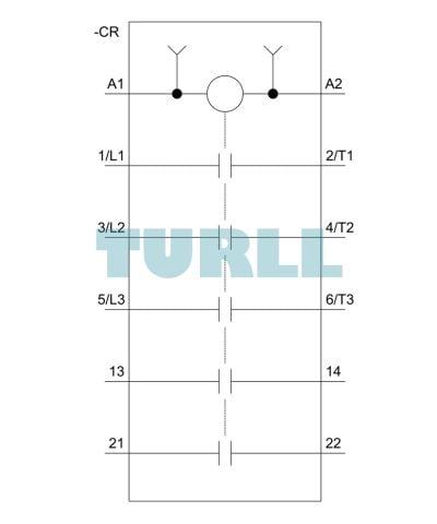 Siemens 3RT6027-1AU00 Contactor AC, 240V, 50Hz, 15 kW, 3-Pole, 1 NO + 1 NC, Size S0