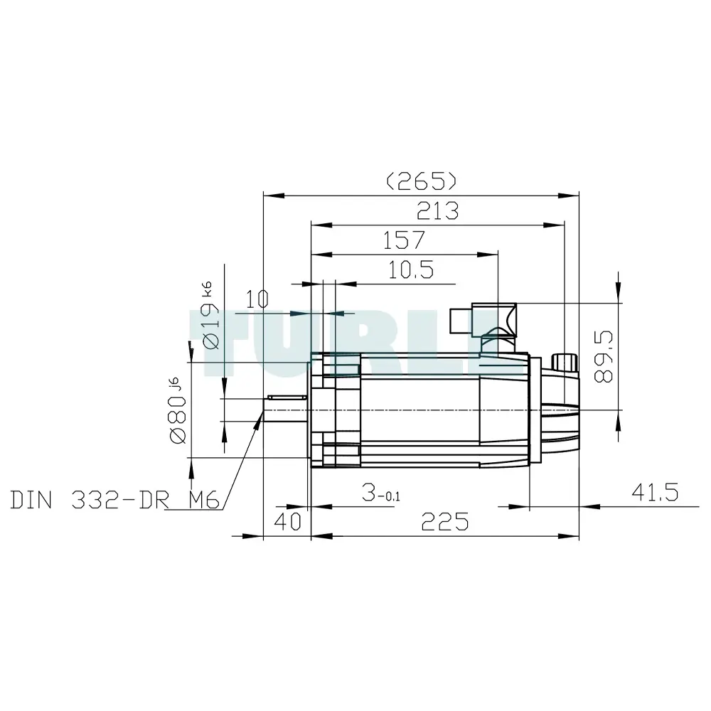 1FK7044-4CF71-1BA0 SIEMENS SIMOTICS S synchronous motor