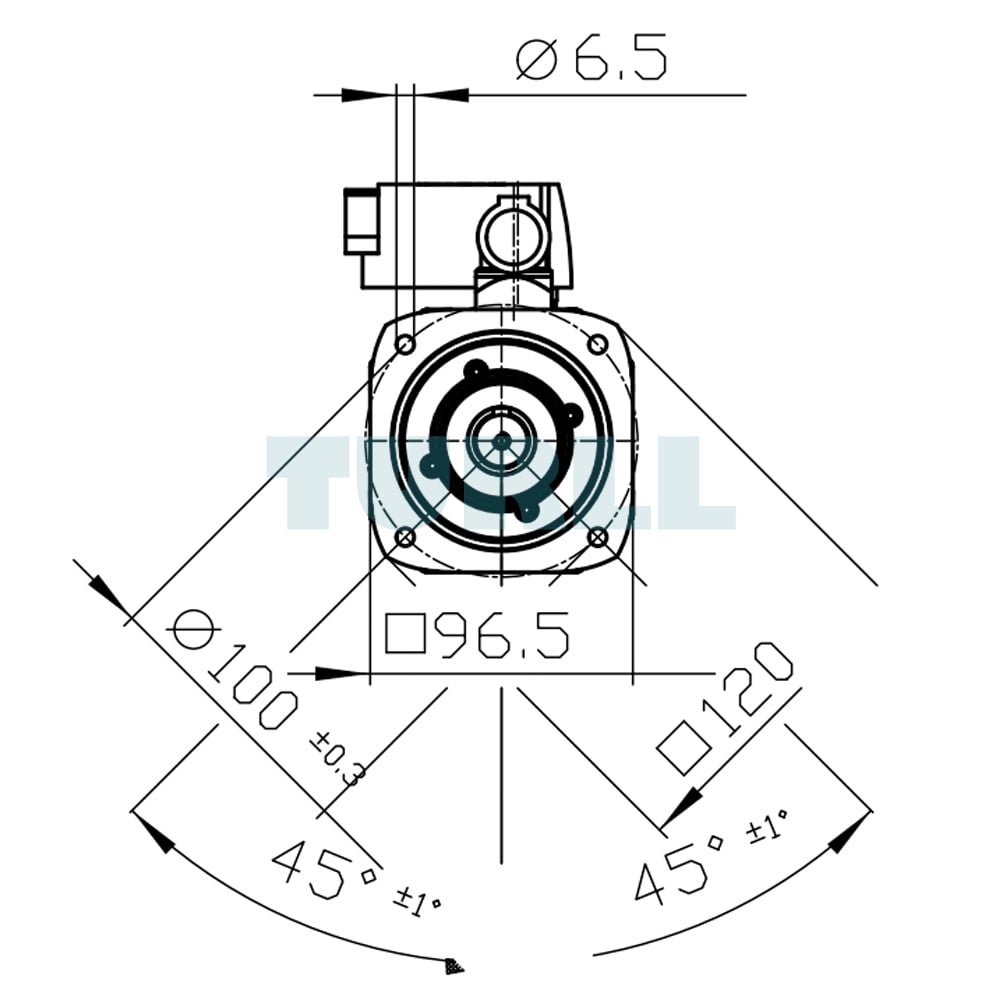 1FK7044-4CF71-1FB0 SIEMENS Exclusive High-Precision Synchronous Motor Original Brand New 3 1FK7044-4CF71-1FB0 SIEMENS synchronous servo motor