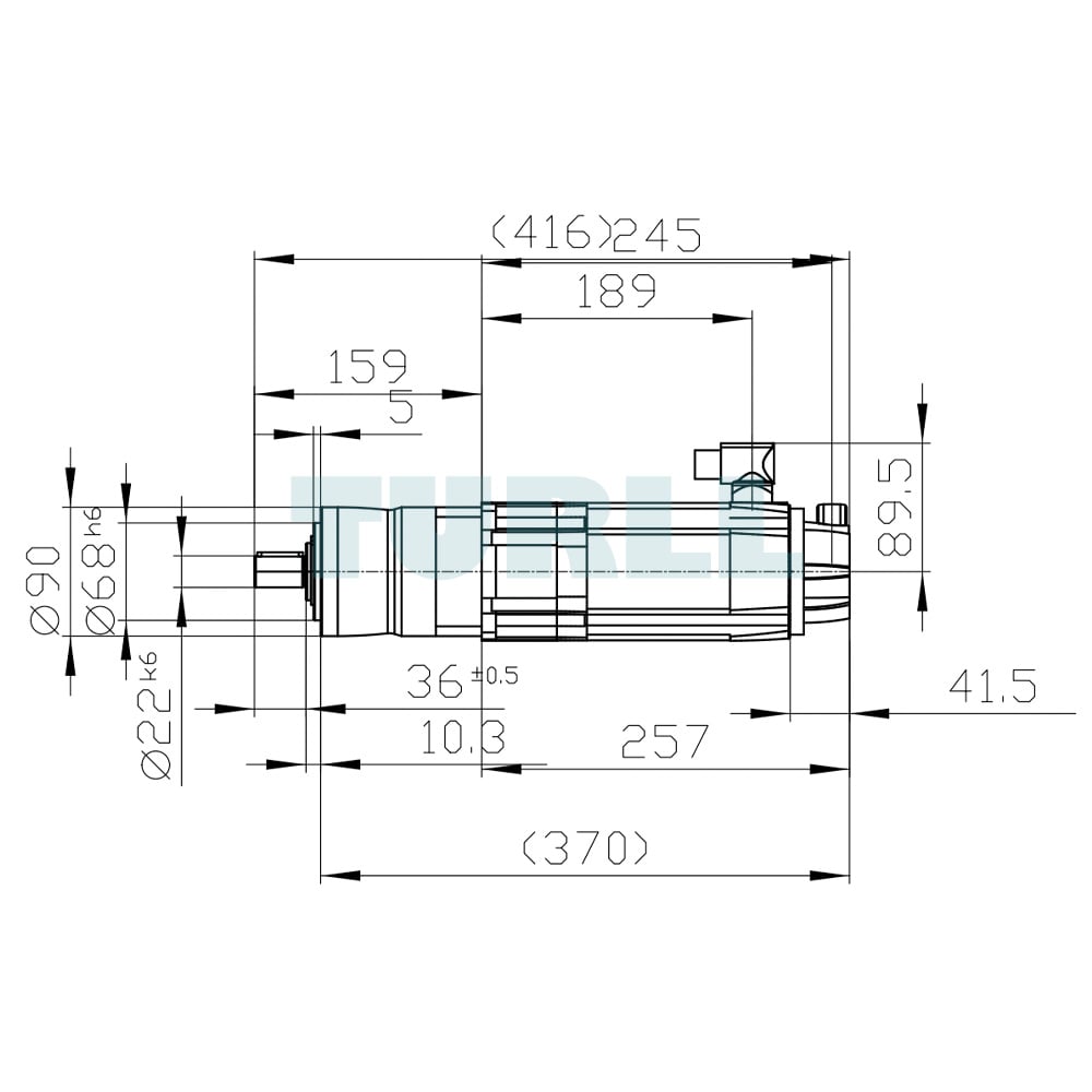 1FK7044-4CH71-1CH0-ZK23V40 SIEMENS Exclusive SIMOTICS S Synchronous Motor Original Brand New 4 1FK7044-4CH71-1CH0-ZK23V40 SIEMENS SIMOTICS S synchronous motor