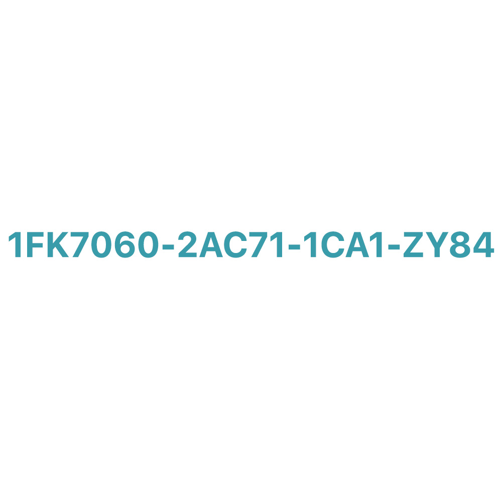 1FK7060-2AC71-1CA1-ZY84 SIEMENS Exclusive SIMOTICS S Synchronous Motor Original Brand New 3 1FK7060-2AC71-1CA1-ZY84 SIEMENS SIMOTICS S Synchronous Servo Motor