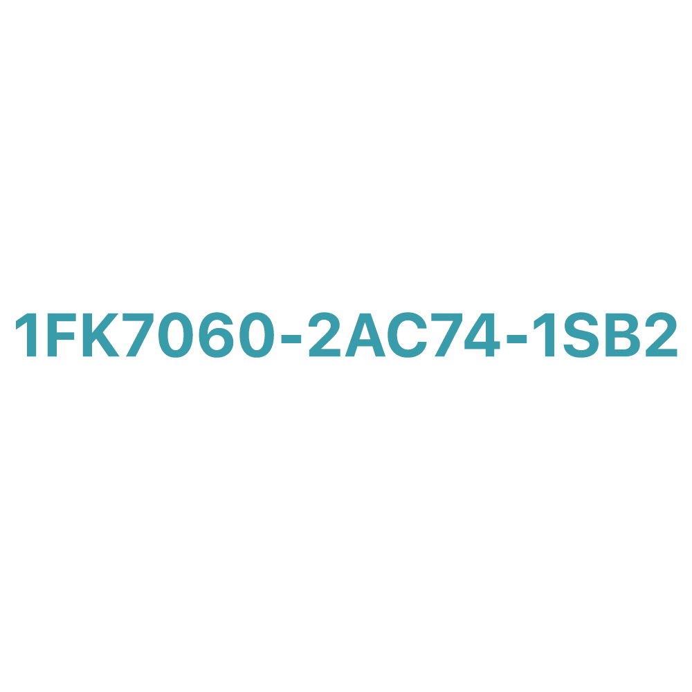 1FK7060-2AC74-1SB2 SIEMENS Exclusive SIMOTICS S Synchronous Motor Original Brand New 3 1FK7060-2AC74-1SB2 SIEMENS SIMOTICS S Synchronous Motor