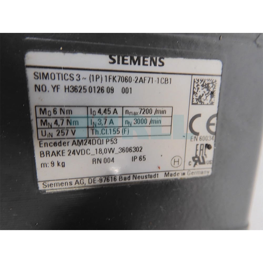 1FK7060-2AF71-1CB1 SIEMENS Exclusive SIMOTICS S Synchronous Motor Original Brand New 2 1FK7060-2AF71-1CB1 SIEMENS SIMOTICS S synchronous motor