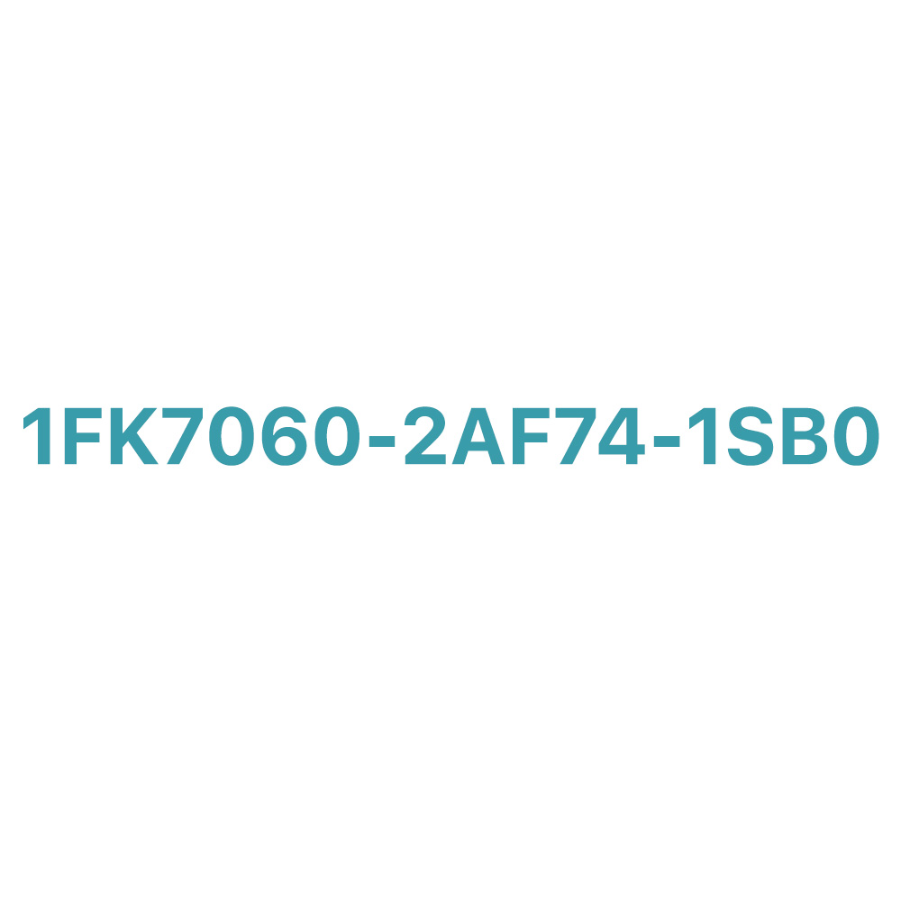 1FK7060-2AF74-1SB0 SIEMENS Exclusive SIMOTICS S Synchronous Motor Original Brand New 3 SIEMENS 1FK7060-2AF74-1SB0 SIMOTICS S 1.5kW Synchronous Motor