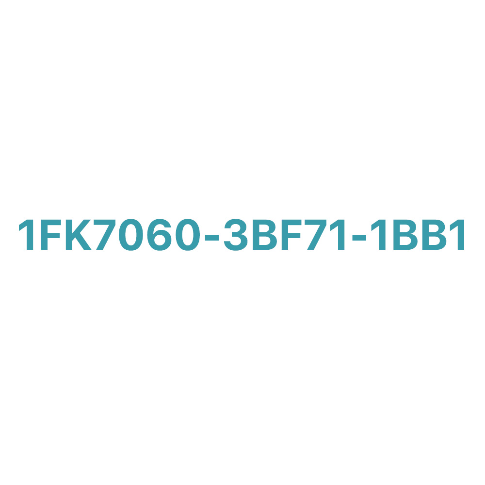 1FK7060-3BF71-1BB1 SIEMENS Exclusive SIMOTICS S-1FK7 Motor Original Brand New 3 SIEMENS 1FK7060-3BF71-1BB1 SIMOTICS S-1FK7 Motor