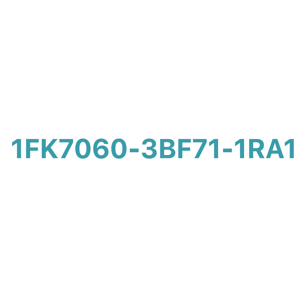 1FK7060-3BF71-1RA1 SIEMENS Exclusive SIMOTICS S Motor Original Brand New 3 SIEMENS 1FK7060-3BF71-1RA1 SIMOTICS S Motor