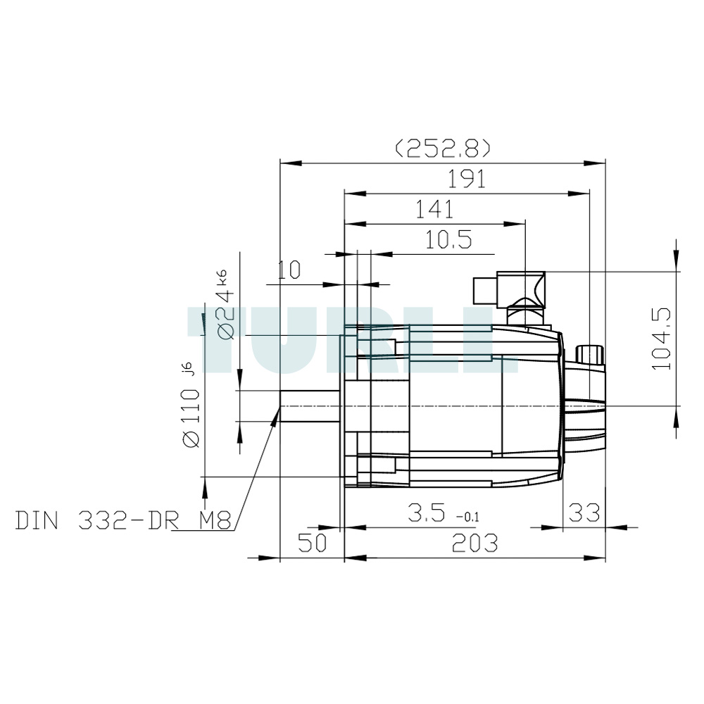 1FK7061-4CF71-1CG0 SIEMENS Exclusive SIMOTICS S Motor Original Brand New 4 SIEMENS 1FK7061-4CF71-1CG0 SIMOTICS S High Dynamic Motor