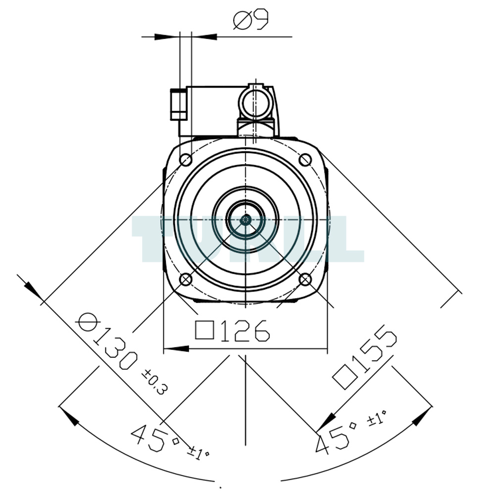1FK7061-4CF71-1FH1 SIEMENS Exclusive SIMOTICS S Synchronous Motor Original Brand New 3 SIEMENS 1FK7061-4CF71-1FH1 SIMOTICS S Synchronous Motor