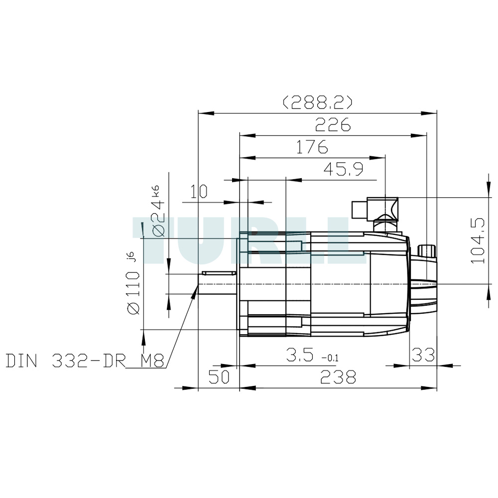 1FK7061-4CF71-1QB2 SIEMENS Exclusive SIMOTICS S-1FK7 Motor Original Brand New 4 SIEMENS 1FK7061-4CF71-1QB2 SIMOTICS S-1FK7 Motor