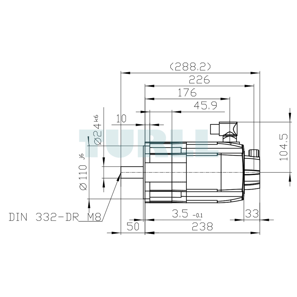1FK7061-4CF71-1RH2 SIEMENS Exclusive SIMOTICS S-1FK7-HD Motor Original Brand New 4 SIEMENS 1FK7061-4CF71-1RH2 SIMOTICS S-1FK7-HD Industrial Motor