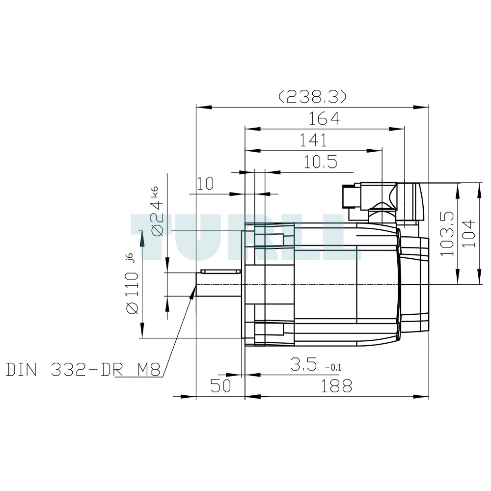 1FK7061-4CF71-1UA0 SIEMENS Exclusive SIMOTICS S-1FK7-HD Motor Original Brand New 4 SIEMENS 1FK7061-4CF71-1UA0 SIMOTICS S-1FK7-HD Synchronous Motor