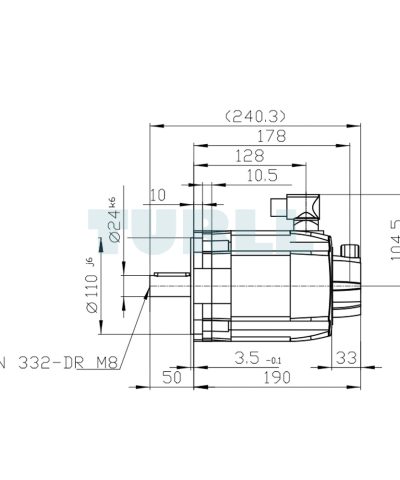 1FK7062-2AC71-1DG2 SIEMENS SIMOTICS S synchronous motor