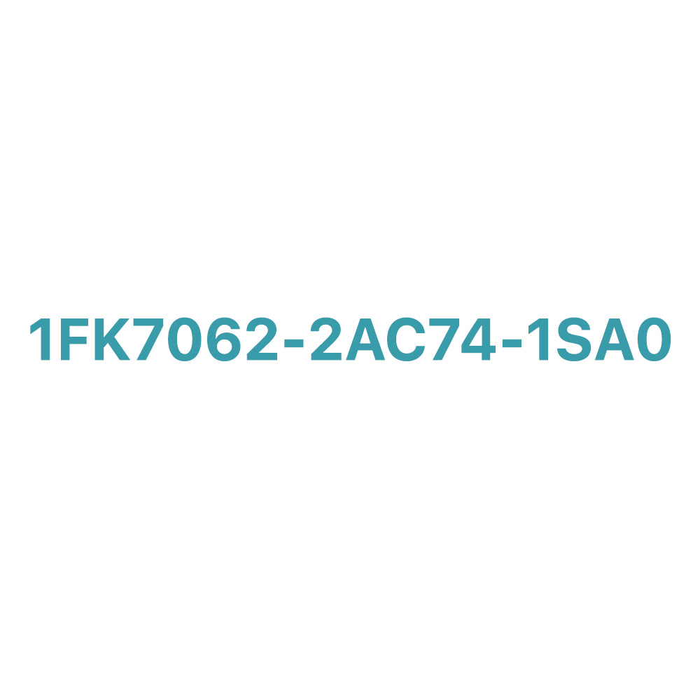 1FK7062-2AC74-1SA0 SIEMENS Exclusive Synchronous Motor Original Brand New 3 1FK7062-2AC74-1SA0 SIEMENS synchronous motor
