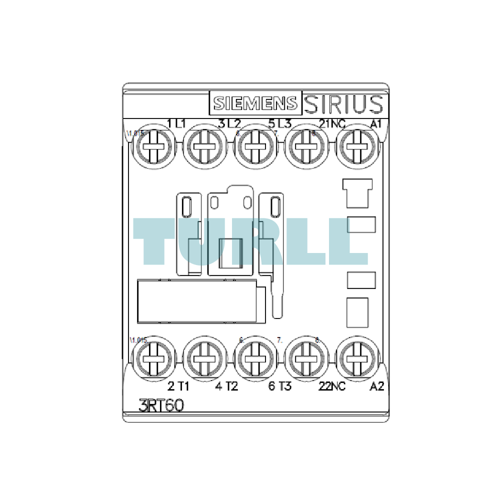 Siemens 3RT6016-1AN22 Contactor AC 220V, AC-3 4kW, 3-Pole, S00 Size, 1NC Contact Original Brand New 5 Siemens 3RT6016-1AN22 Contactor AC 220V, AC-3 4kW, 3-Pole, S00 Size, 1NC Contact