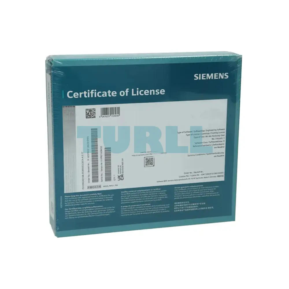 Siemens 6ES7822-0AA24-0YA5 SIMATIC STEP 7 Basic V20 Floating License, TIA Portal Engineering Software Original Brand New 4 Siemens 6ES7822-0AA24-0YA5 SIMATIC STEP 7 Basic V20 Floating License, TIA Portal Engineering Software
